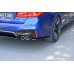 Накладки сплиттеры боковые на задний бампер на BMW M5 F90